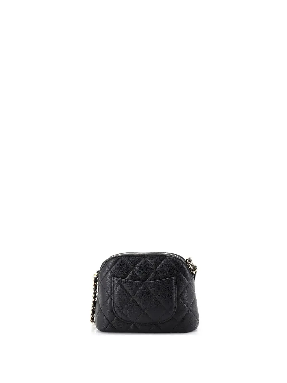 Chanel Cc Dome Zip Clutch With Chain #279533C47B